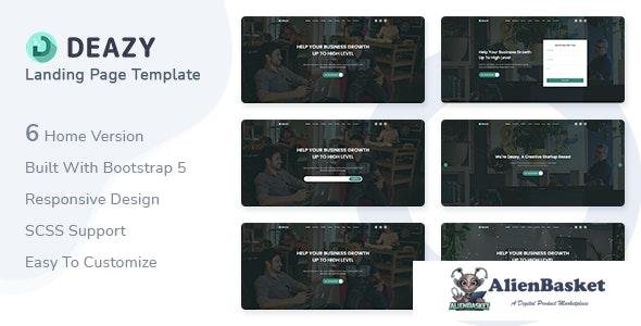 25089 Deazy v1.0 - Bootstrap 5 Landing Page Template 