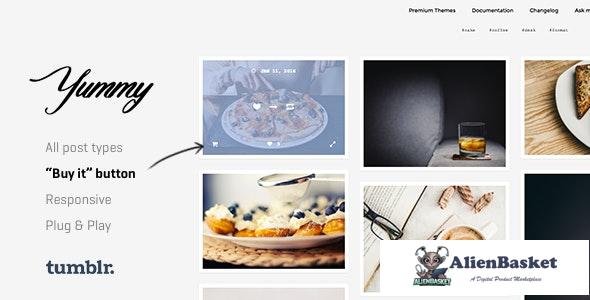 19179 Yummy v1.1.1 - Creative Portfolio Tumblr Theme 