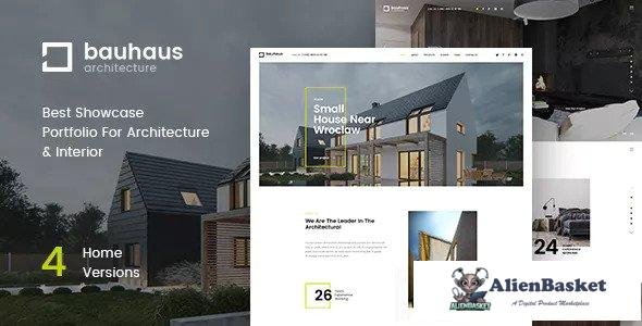 13627 Bauhaus - Architecture & Interior Landing Page HTML Template 