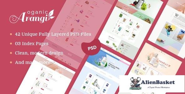 14303 Arangi - Organic Ecommerce PSD Template 