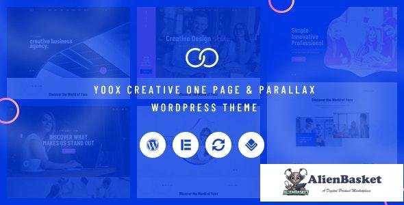 19301 Yoox v1.0 - Creative One Page & Parallax WordPress Theme 