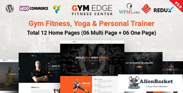 13988 Gym Edge v3.4 - Gym Fitness WordPress Theme 