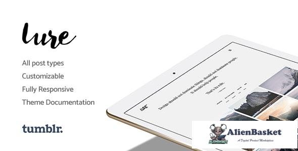 19639 Lure v1.3.2 - Responsive Tumblr Theme for Photographers 