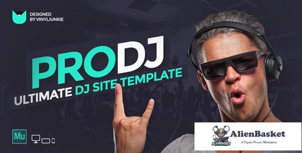 10597 ProDJ - Creative DJ / Producer Site Muse Template 