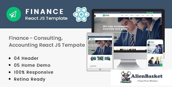 24773 Finance v1.0 – Consulting, Accounting React JS Template 