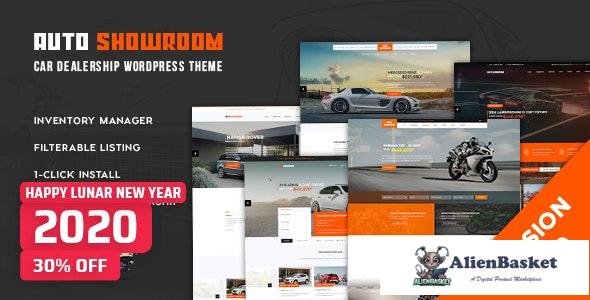 19354 Auto Showroom v1.9.0 - Car Dealership WordPress Theme 