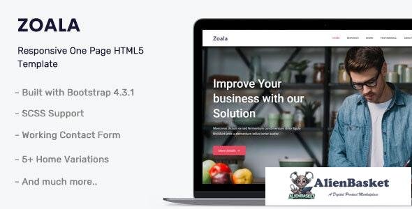 18035 Zoala v1.0 - One Page HTML5 Template 