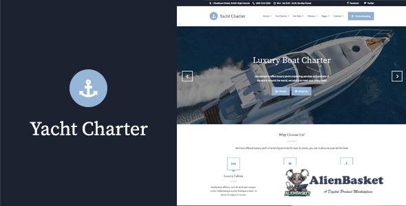 10884 Yacht Charter v1.5.2 - WordPress Theme 