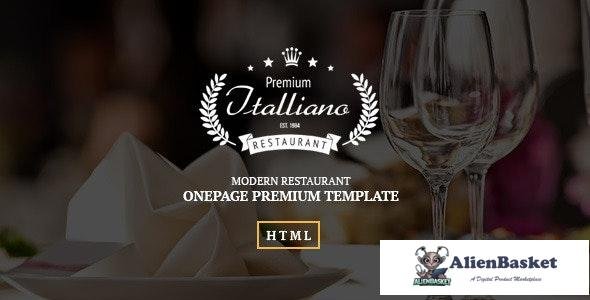 20679 Italliano v1.0 - Clean Premium Restaurant Template 