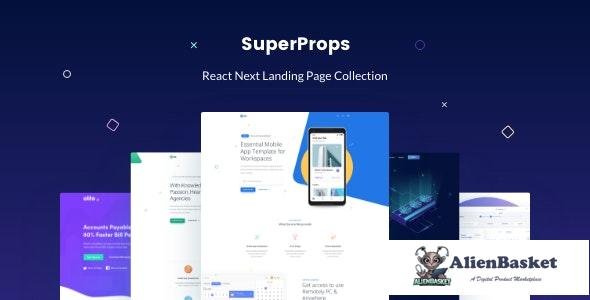 16156 SuperProps - React Next Landing Page Templates 