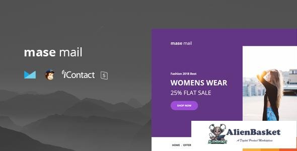 12173 Mase Mail v1.0 - Responsive E-mail Template + Online Access 