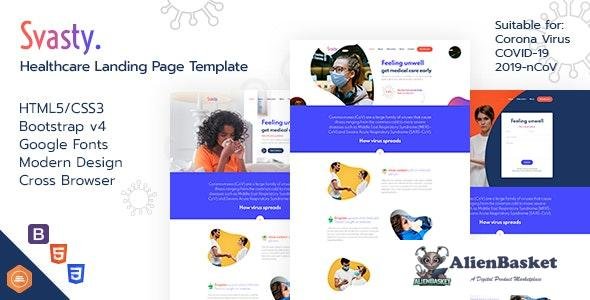 23201 Svasty v1.0 - Healthcare Landing Page Template 