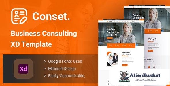 24793 Conset v1.0 - Business Consulting XD Template 