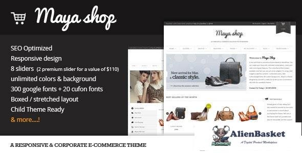 21681 MayaShop v3.7.7 - A Flexible Responsive e-Commerce Theme 