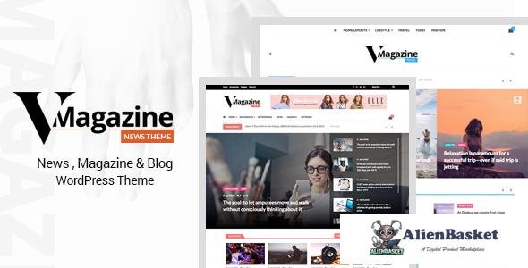 10736 Vmagazine v1.0.3 - Blog, NewsPaper, Magazine Themes 