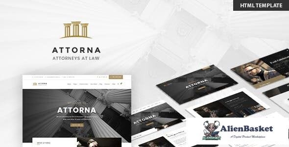 15040 Attorna - Lawyer & Attorney HTML Template 