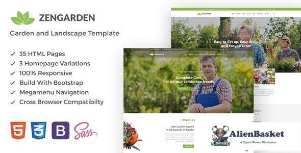 23700 Zen Garden v1.0 - Garden and Landscape HTML Template 