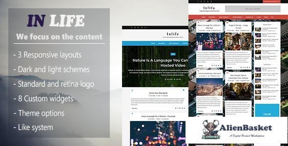 12928 InLife v1.4.1 - Simple & Flexible Blog/Magazine 