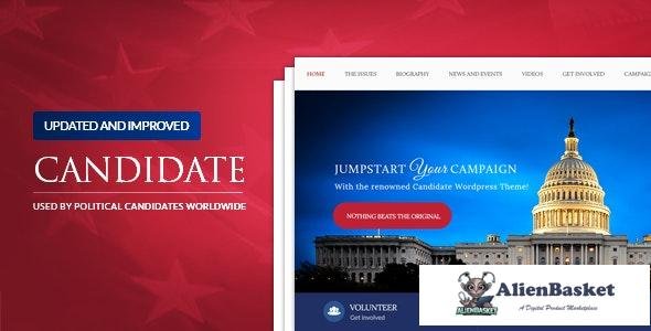 23856 Candidate v1.6 - Political WordPress Theme 