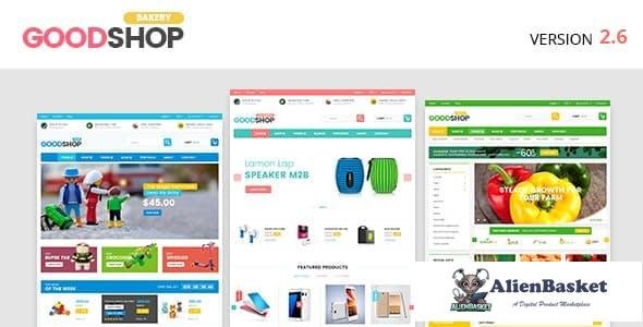 14346 Good Shop v2.6 - Bakery Food Coffe, Fashion, Electronics and Toys 