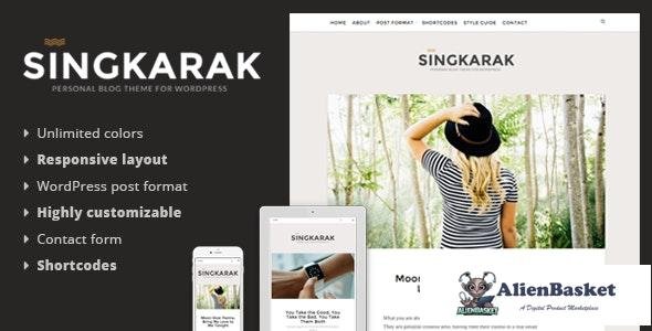 23919 Singkarak v1.0.8 - Responsive WordPress Blog Theme 