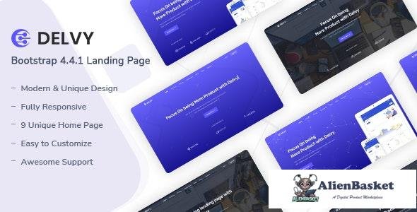 25783 Delvy v1.0 - Responsive Landing Page Template 