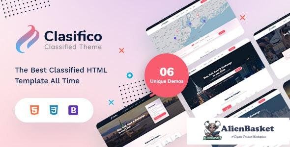 31331 Clasifico v1.0 - Classified Ads HTML Template 