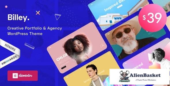 21828 Billey v1.1.0 - Creative Portfolio & Agency WordPress Theme 