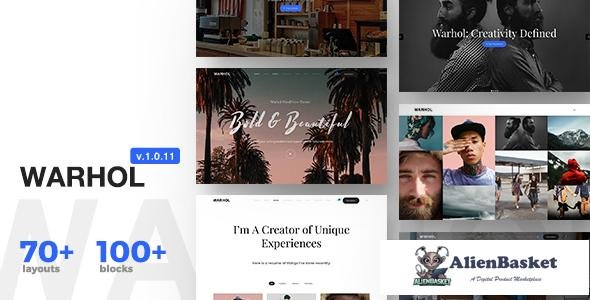 12042 Warhol v1.0.11 - Responsive Multipurpose Theme for Creatives 