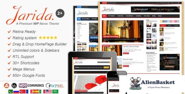 20506 Jarida v2.4.8 - Responsive WordPress News, Magazine, Blog 
