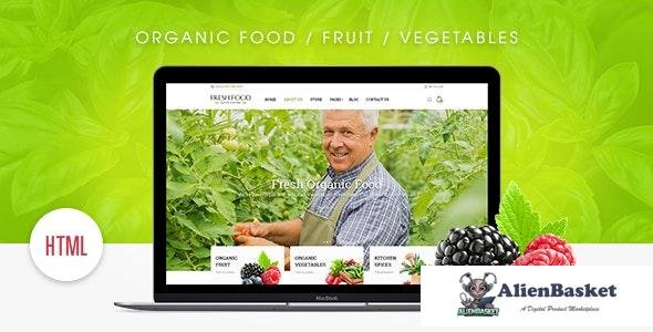 16513 Fresh Food v1.0.0 – Organic Food/Fruit/Vegetables eCommerce HTML Template 