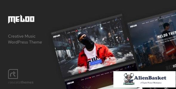 22116 Meloo v2.6.0 - Music Producers, DJ & Events Theme for WordPress 