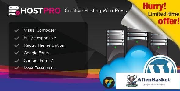 11207 Hostpro v1.0 - Responsive Hosting WordPress Theme 