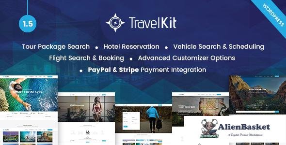 11681 Travelkit v1.5 - The Full-fledged Tour & Travel Theme 