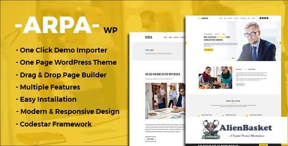 10888 Arpa - One Page Business WordPress Theme 