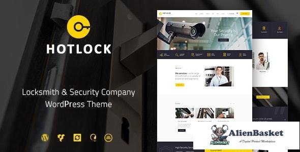 19329 HotLock v1.2.3 - Locksmith & Security Systems WordPress Theme 