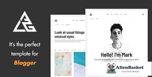 30428 Alex v1.0 - Portfolio Personal Blogger Joomla 4 Template 