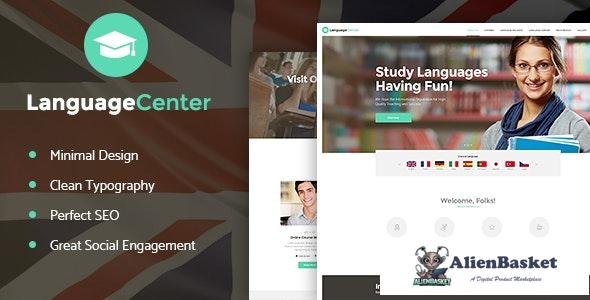 17504 Language Center & Online School Education v1.2 - WordPress Theme 