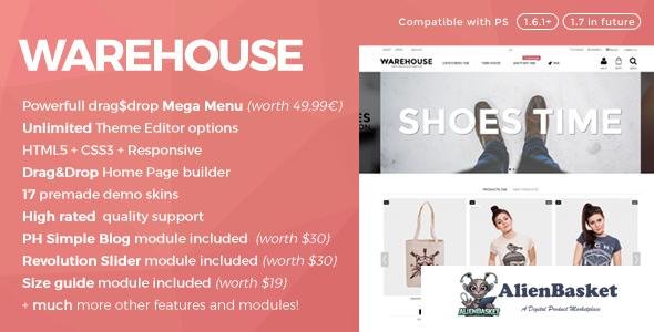 32962 Warehouse v4.5.4 - Responsive Prestashop 1.6 & 1.7 theme 