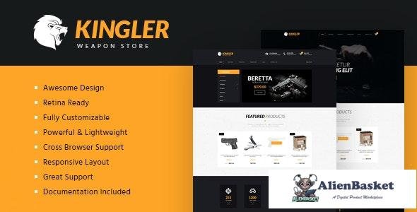 16222 Kingler v2.0 - Weapon Store & Gun Training Template 
