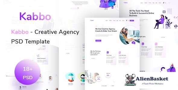 13680 Kabbo v1.0 - Creative Agency PSD Template 