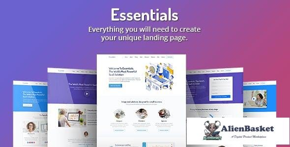 14028 Essentials - High Converting SaaS Landing Page Template 