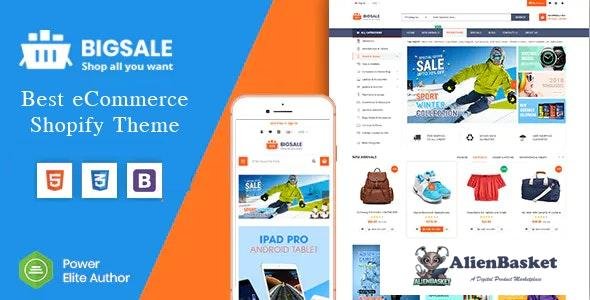 21242 BigSale v1.0.0 - The Clean, Minimal & Unlimited Bootstrap 4 Shopify Theme (12+ HomePages) 