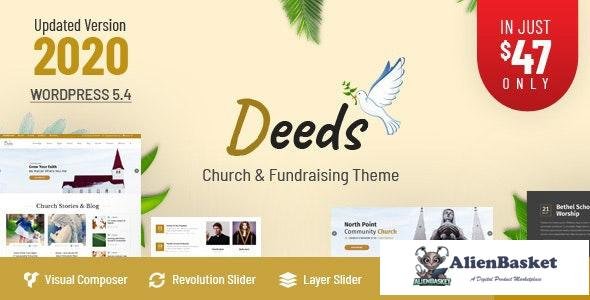 20900 Deeds v8.0 - Best Responsive Nonprofit Church WordPress Theme 