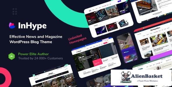 30695 InHype v1.3.1 - Blog & Magazine WordPress Theme 