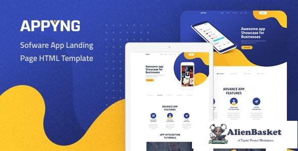 16562 Appyng v1.0 - App Landing Page HTML Template 