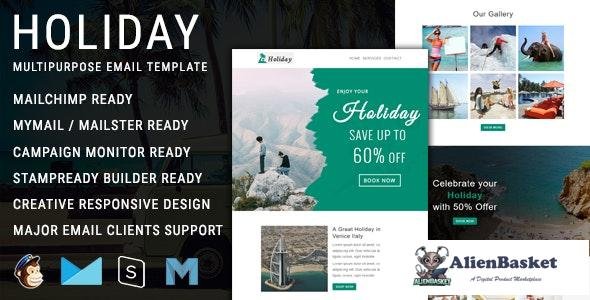 20908 Holiday v1.0 - Multipurpose Responsive Email Template 