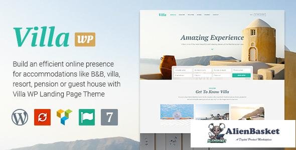 11803 Villa v1.1.0 - WordPress Bed & Breakfast Landing Page 