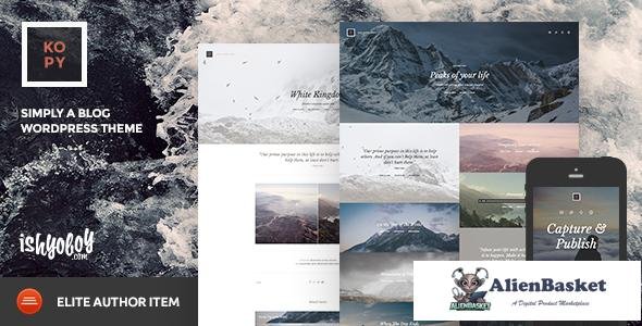 13374 Kopy WP v2.0 - Simply a Blog WordPress Theme 