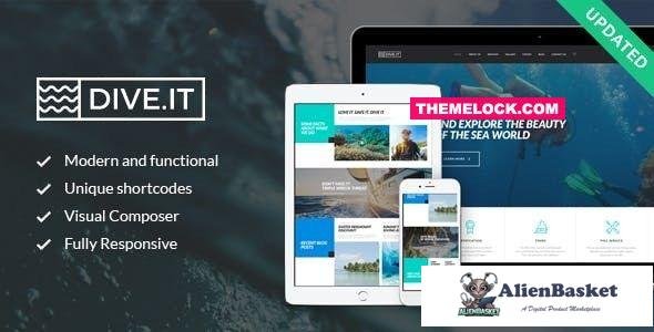 23339 DiveIt v1.3.3 - Scuba Diving School, Sea Adventure & Travel WordPress Theme 